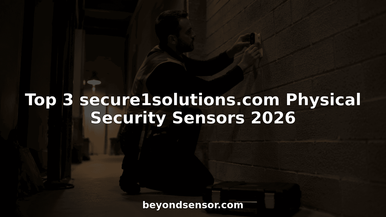 Top 3 secure1solutions.com Physical Security Sensors 2026