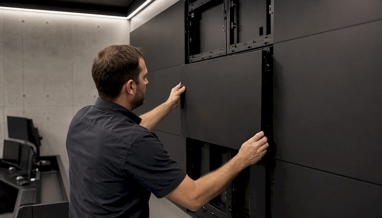Secure Video Wall Design for Security Control Rooms